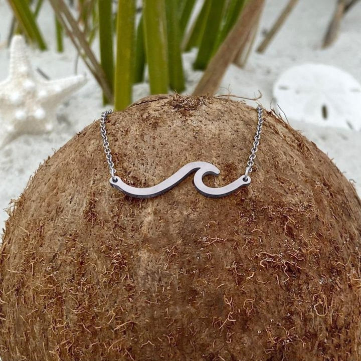 Náhrdelník Strieborná Vlna Mora