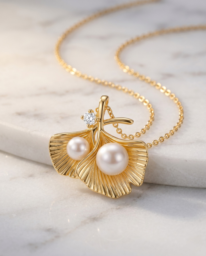 Náhrdelník Perlový Lesk