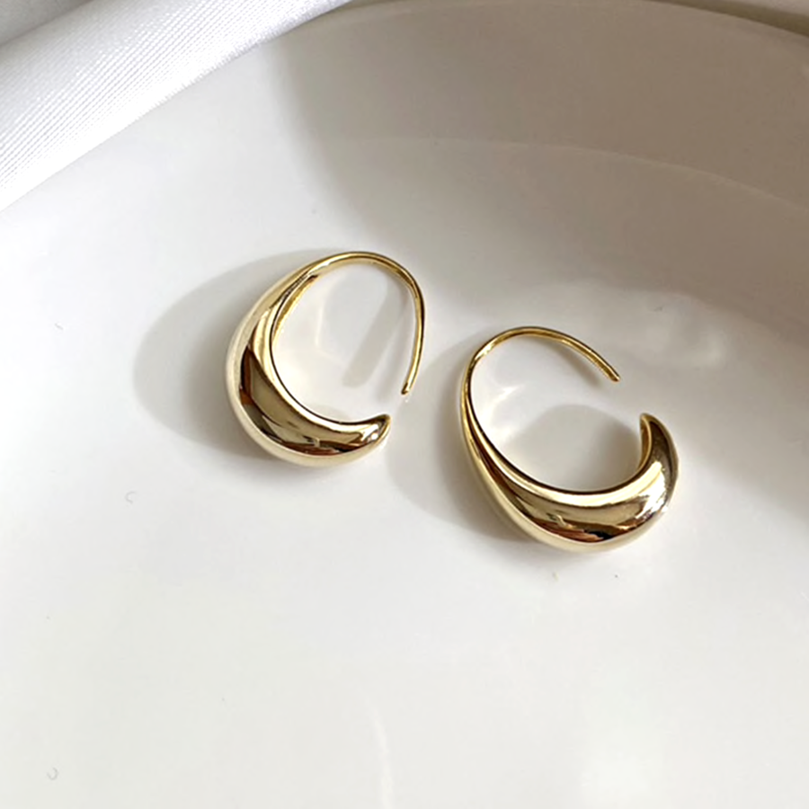 Luxusné náušnice zlaté