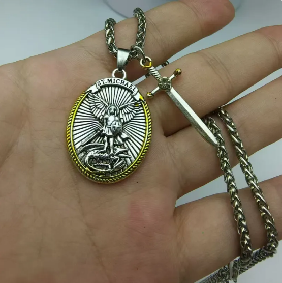 Vintage Dekoratívny Náhrdelník pre Mužov