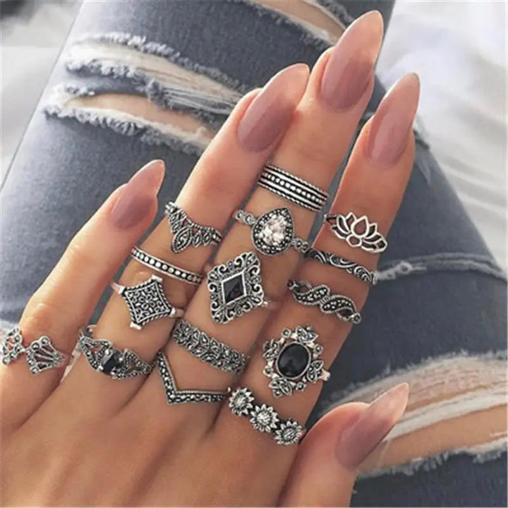 Jedinečný balík s 8 až 12 prsteňmi