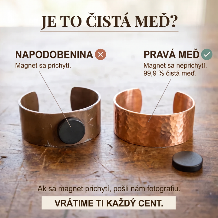 Neha – medené náušnice